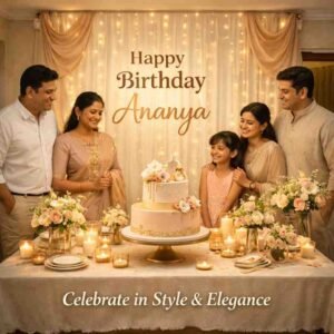 Luxury Elegant Birthday Decoration